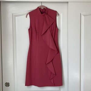 Adrianna Papell, MIdi Dress, Size 8, Color Mauve